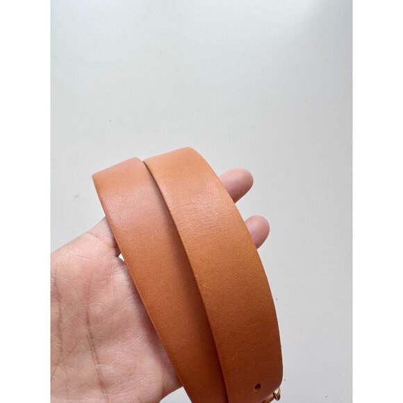 Vintage EMMANUEL Brown Leather Hip Belt, Size L - Made in Canada - Picture 3 of 10